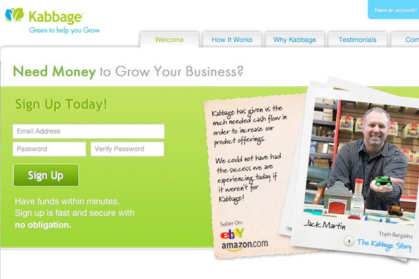 Kabbage small business loans