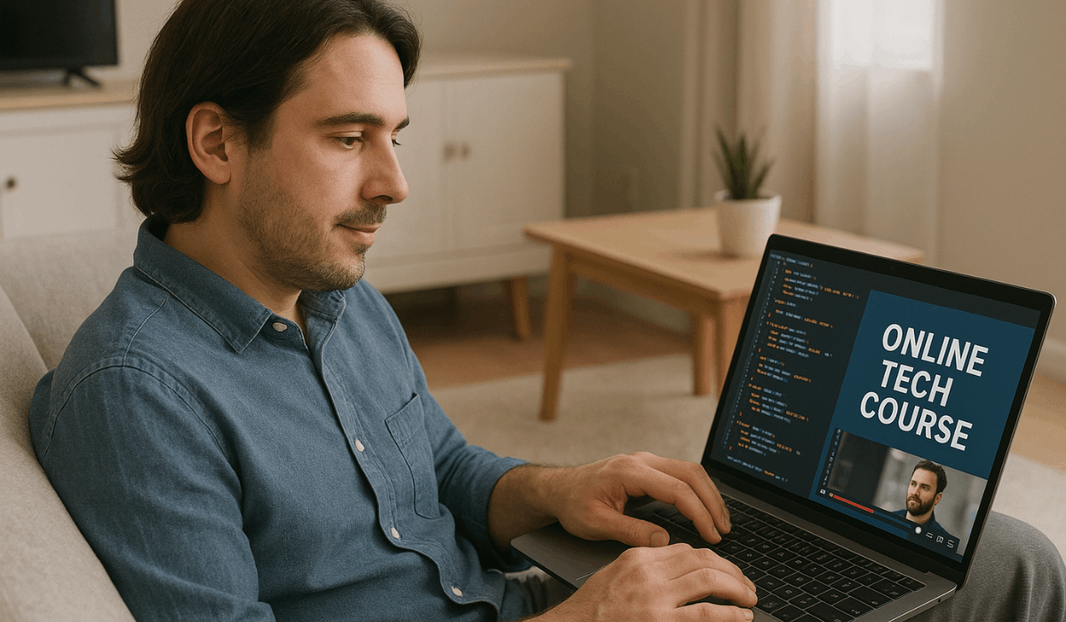 Top Certified Tech Courses You Can Take from Home in France
