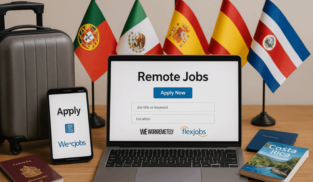Where Canadians Can Work Remotely Overseas