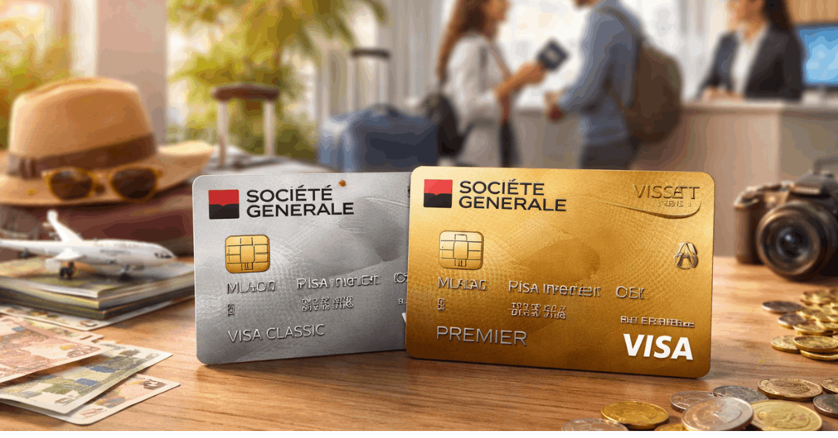 Société Générale Credit Card in France