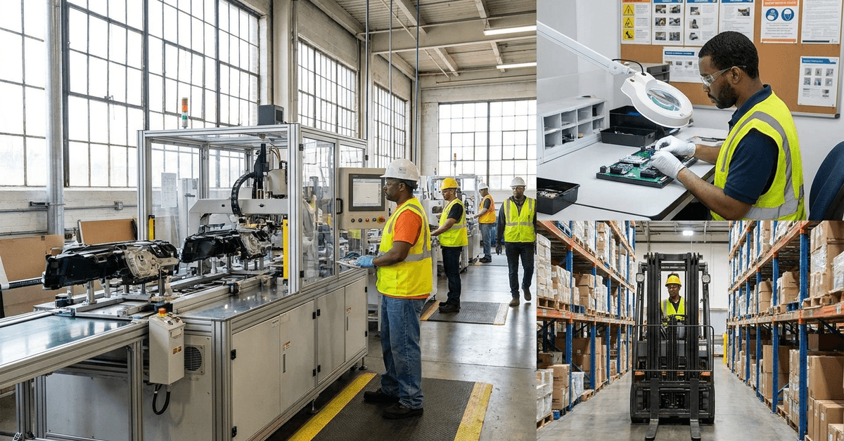 Production Jobs in the United States – Start Your Path to Steady Income and Skill Growth