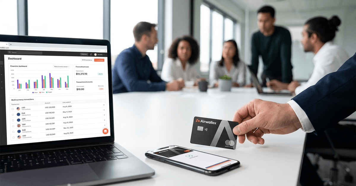 Airwallex Card Features for Businesses – Simplifying Corporate Payments With Control